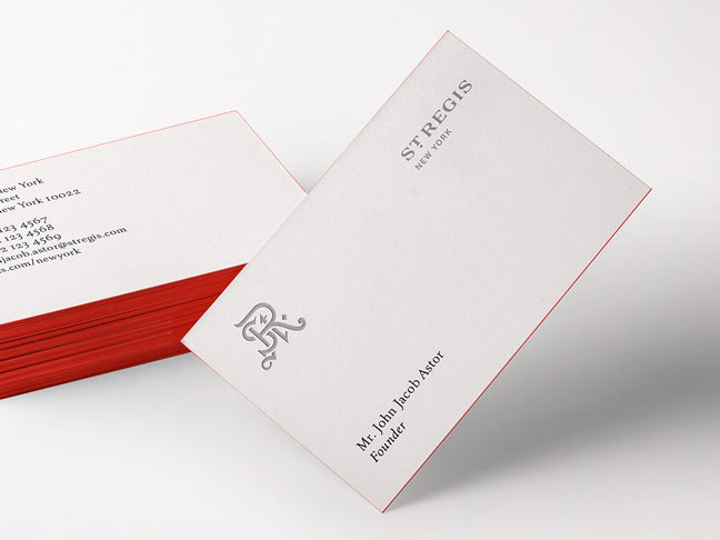 St. Regis Brand Collateral